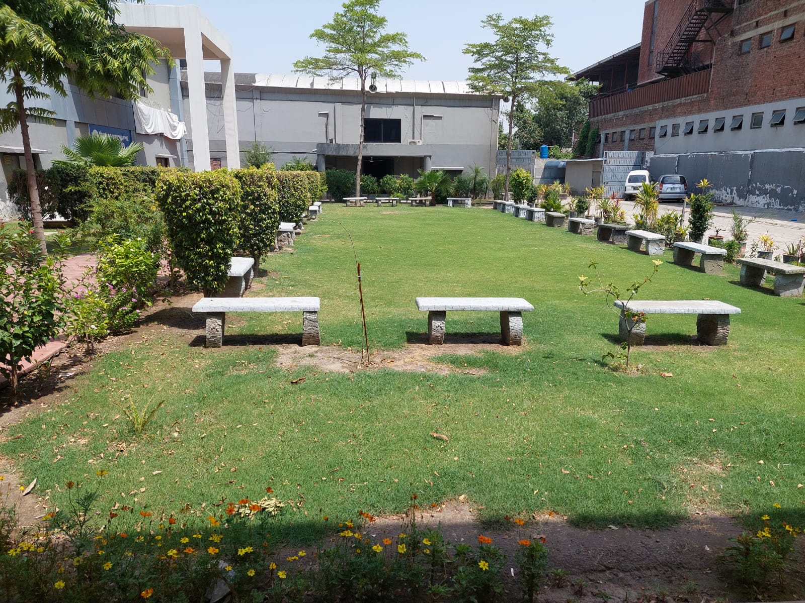 FIT Campus lawn